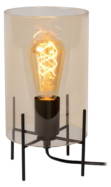 LUCIDE Stolní lampa Stefie Amber, průměr 16cm