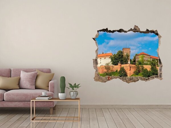 Fototapeta díra na zeď 3D Krakov Polsko nd-k-74616787
