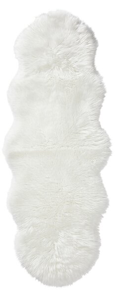 UMĚLÁ KOŽEŠINA, 60/180 cm, bílá Novel - Kůže