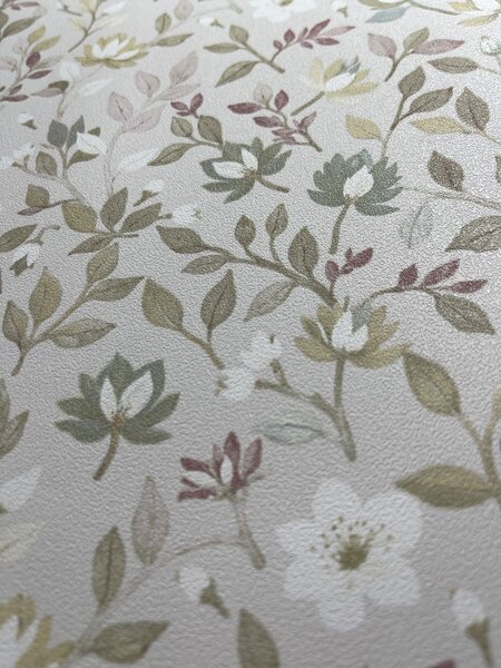 Vliesová tapeta na zeď, béžová, květiny, 8351, Blooming Garden 2, Parato by Cristiana Masi