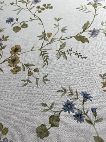 Vliesová tapeta na zeď, modrá, květiny, 8357, Blooming Garden 2, Parato by Cristiana Masi