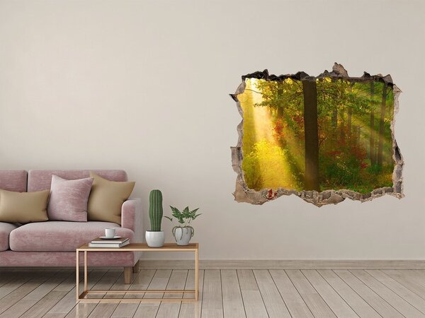 Nálepka fototapeta 3D výhled Les slunce nd-k-75879040