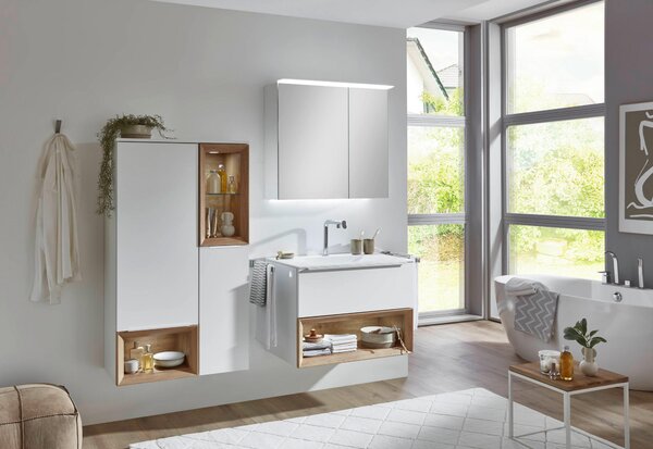 SKŘÍŇKA S UMYVADLEM bílá Celina Home - Umyvadla se skříňkou