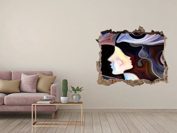 Díra 3D fototapeta na stěnu Abstrakce nd-k-77264207
