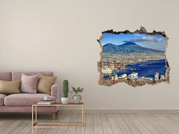 Fototapeta díra na zeď 3D Neapol Itálie nd-k-77621393