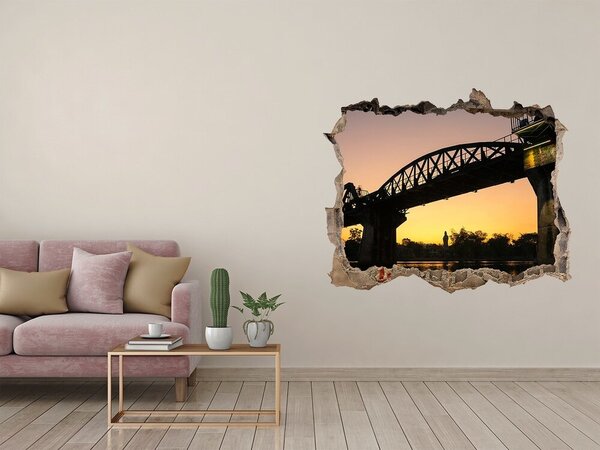 Fototapeta díra na zeď 3D Most v Thajsku nd-k-77786967