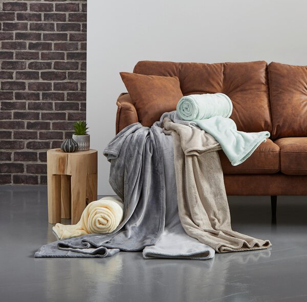 DOMÁCÍ DEKA, polyester, 140/190 cm Novel - Deky