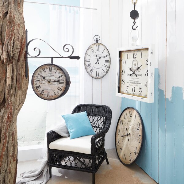 NÁSTĚNNÉ HODINY vícebarevná 80 cm Ambia Home - Nástěnné hodiny