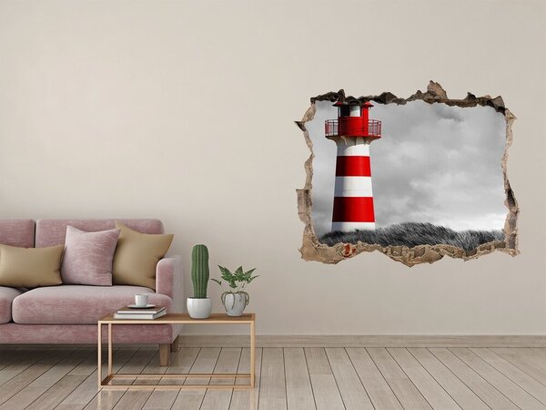 Fototapeta díra na zeď 3D Maják nd-k-79302489