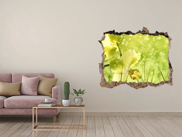 Samolepící díra nálepka Orchidej nd-k-79420642