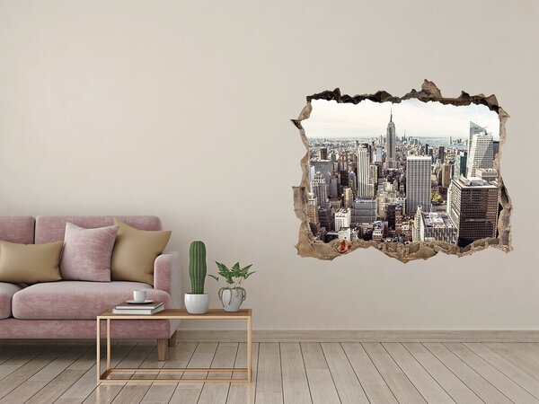 Fototapeta díra na zeď 3D New York nd-k-79781807