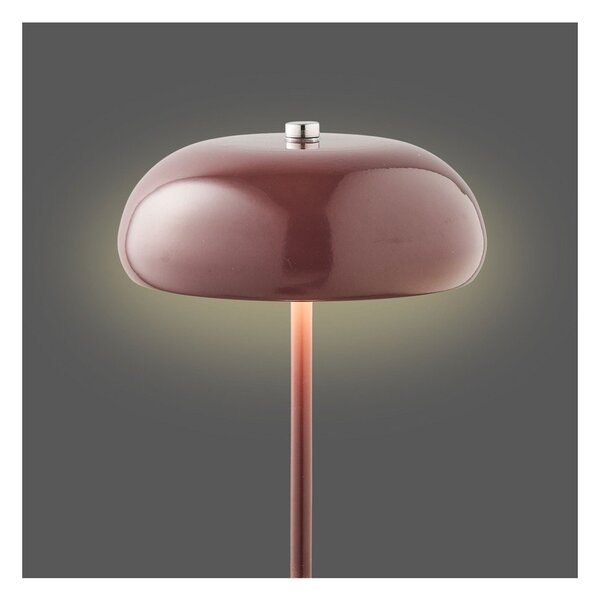 Vínová kovová stolní lampa (výška 23 cm) Margate – House Nordic
