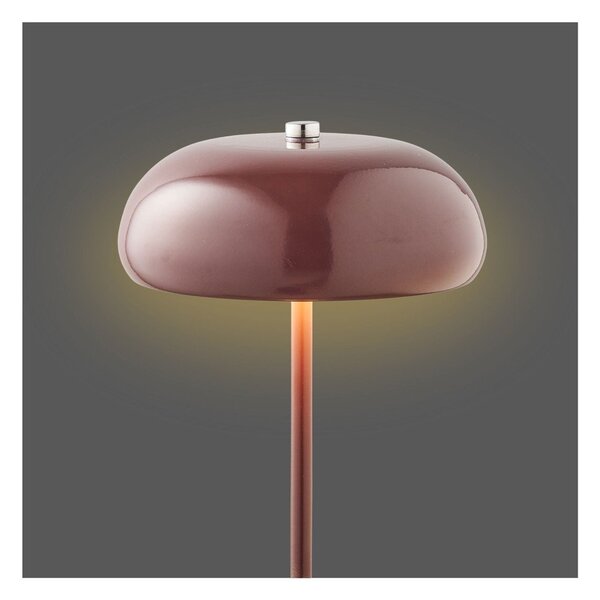 Vínová kovová stolní lampa (výška 23 cm) Margate – House Nordic