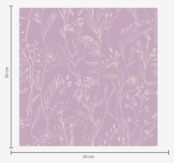 Tapety Minimalistické divoké květiny", Tapety květiny, a00417v2 : uwalls.cz