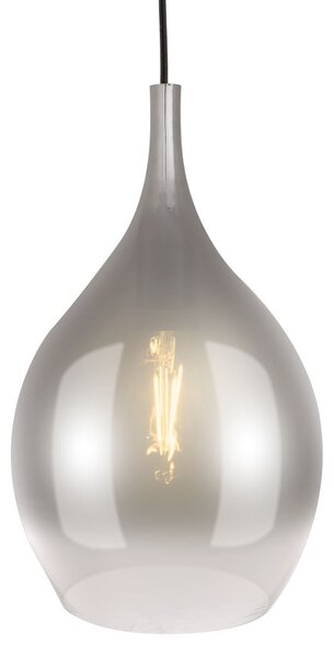 Závěsná lampa/lustr Drup šedá Leitmotiv (Barva-kouřově šedá)