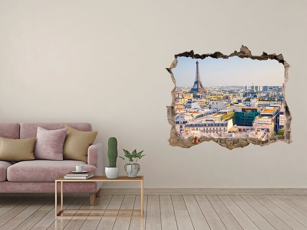 Fototapeta díra na zeď 3D nálepka Paříž nd-k-80291148
