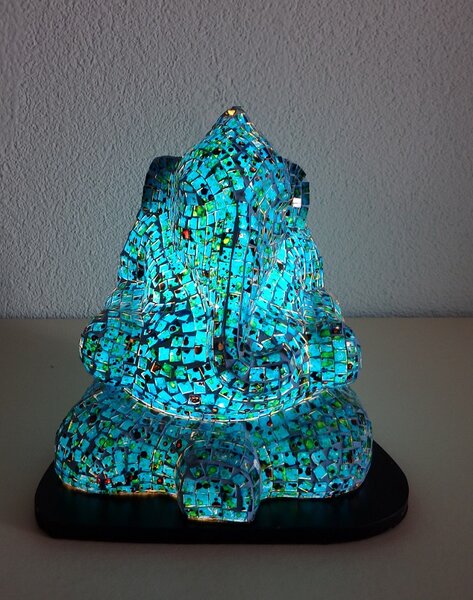 Lampa stolní GANESH, ruční práce, mozaika