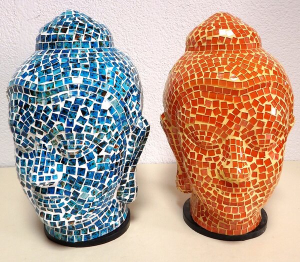 Stolní lampa - BUDHA, ruční práce