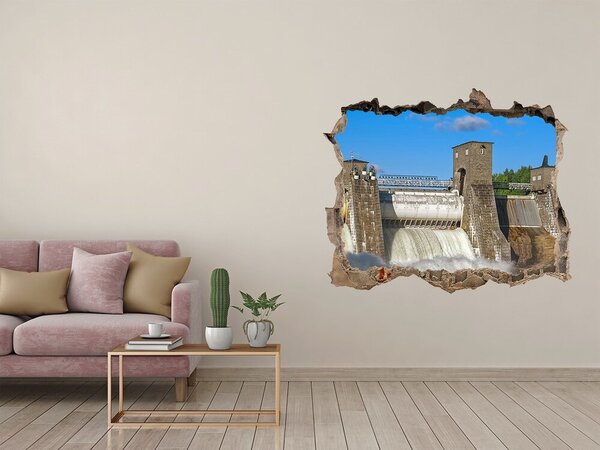 Fototapeta díra na zeď 3D Vodní nádrž nd-k-80782994