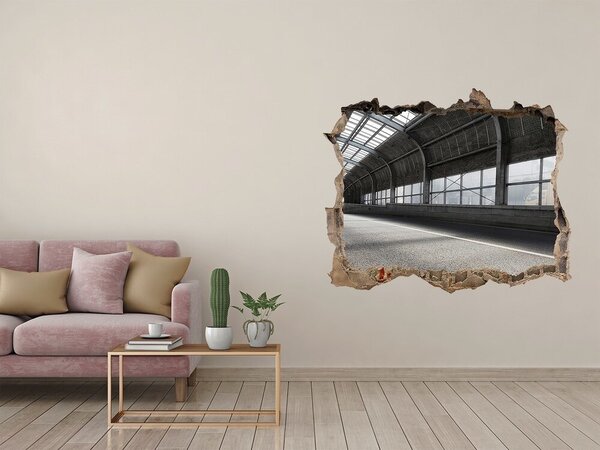 Fototapeta díra na zeď 3D Cesta v tunelu nd-k-81367469