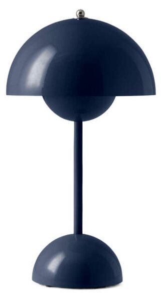 &Tradition Přenosná lampička Flowerpot VP9, steel blue 133093A568
