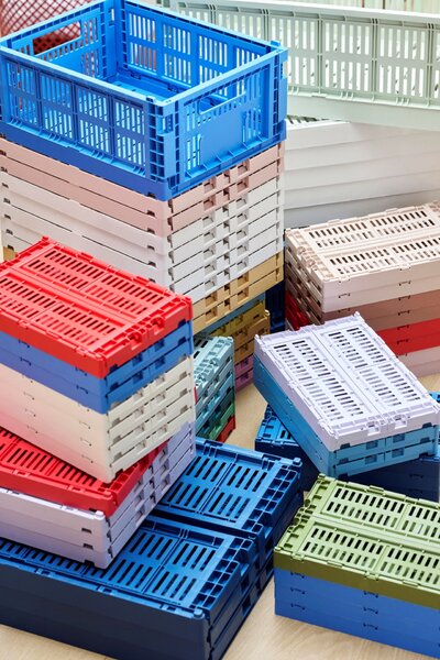 Skládací přepravka Colour Crate Medium Red
