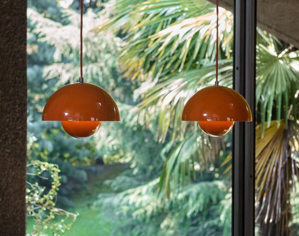 &Tradition Závěsná lampa Flowerpot VP1, zesty orange 133082A570