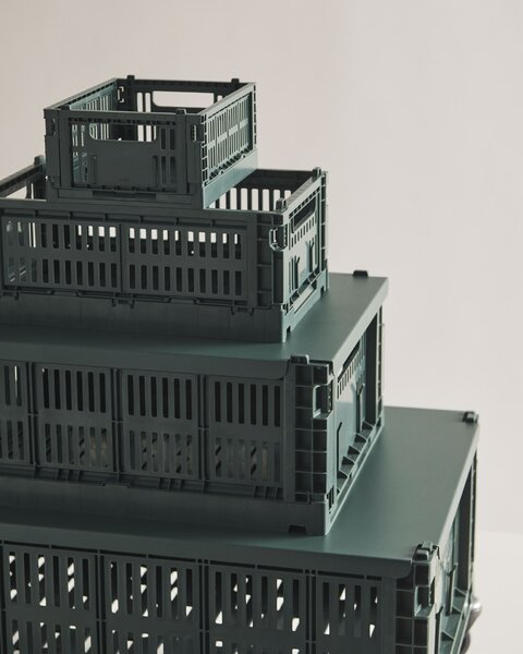Skládací přepravka Colour Crate Large Dark Green