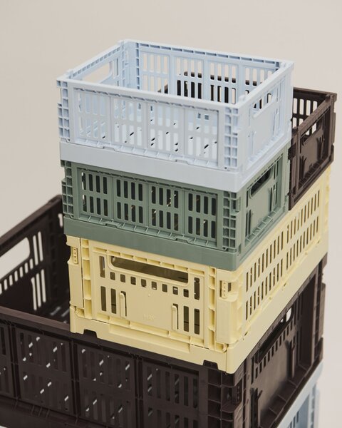 Skládací přepravka Colour Crate Large Sage green