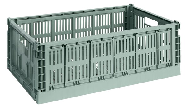 Skládací přepravka Colour Crate Large Sage green