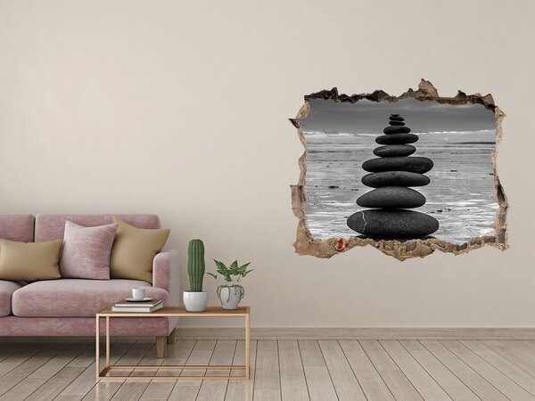 Díra 3D fototapeta nálepka Rovnováha kamení nd-k-82042722