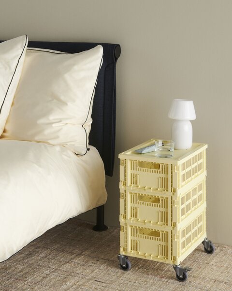Skládací přepravka Colour Crate Medium Light Yellow