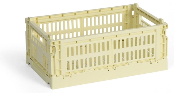 Skládací přepravka Colour Crate Small Light Yellow