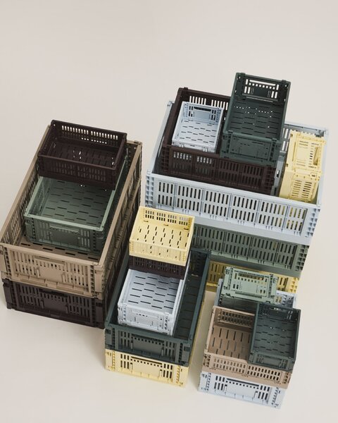 Skládací přepravka Colour Crate Large Dark Green