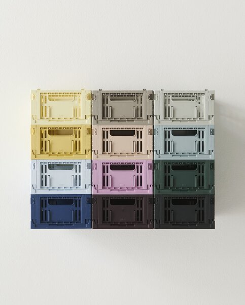 Skládací přepravka Colour Crate Large Warm Grey