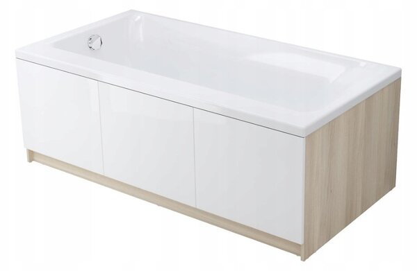 Cersanit Smart, akrylátová vana 160x80cm pravá, bílá, S301-118