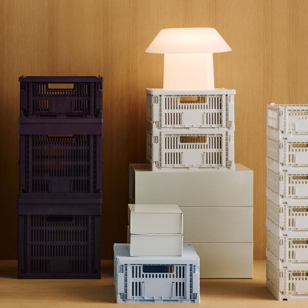 Skládací přepravka Colour Crate Large Off White