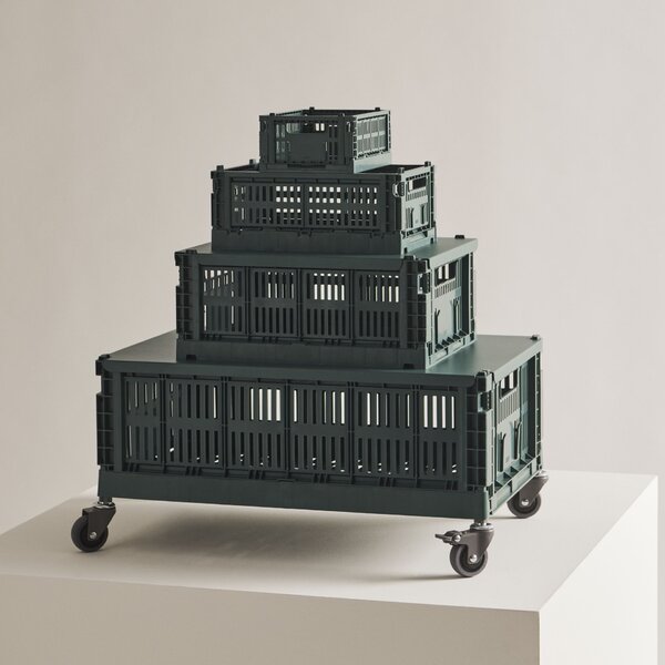 Skládací přepravka Colour Crate Large Dark Green