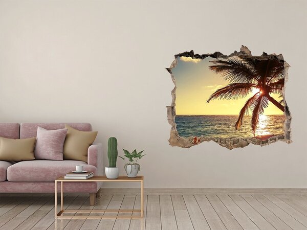 Nálepka fototapeta 3D výhled Tropická pláž nd-k-83274893