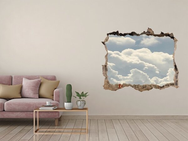 Díra 3D fototapeta nálepka Oblaka nd-k-83322536