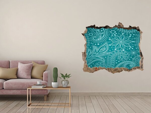 Díra 3D fototapeta nálepka Ornamenty nd-k-83413793