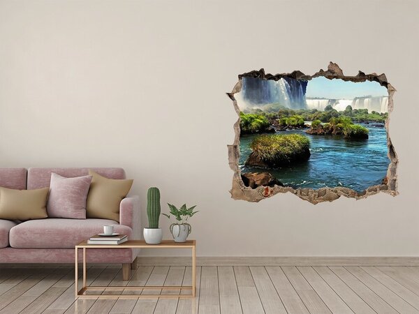 Nálepka fototapeta 3D výhled Vodopád Igazu nd-k-83377998