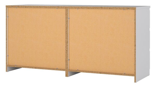 Bílá komoda 154x76x50 cm Naia – Tvilum
