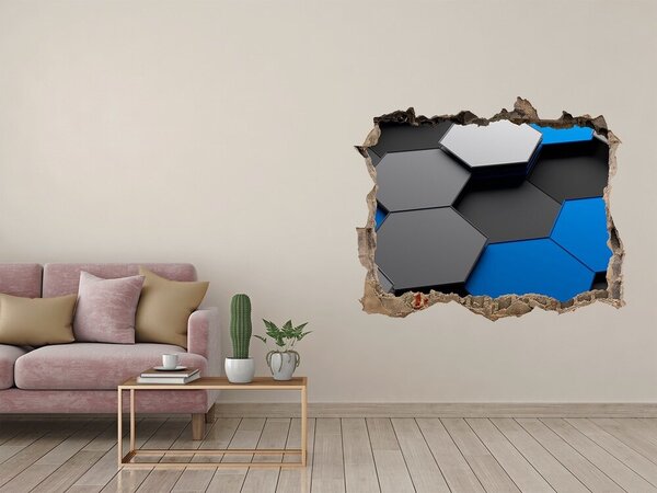 Díra 3D fototapeta na stěnu Abstrakce 3D nd-k-83786712
