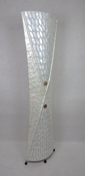 Stojací lampa EMARAL, 150 cm, pravá perleť, ruční práce