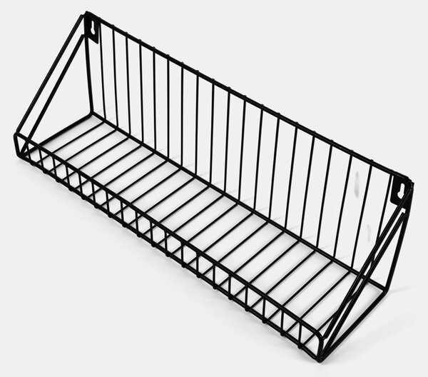 Sinsay - Kovová nástěnná polička - černá