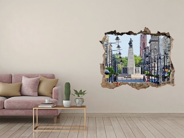 Fototapeta díra na zeď 3D Lodž Polsko nd-k-84323797