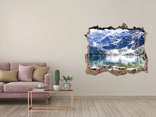 Nálepka fototapeta 3D Morské oko Tatry nd-k-84961137