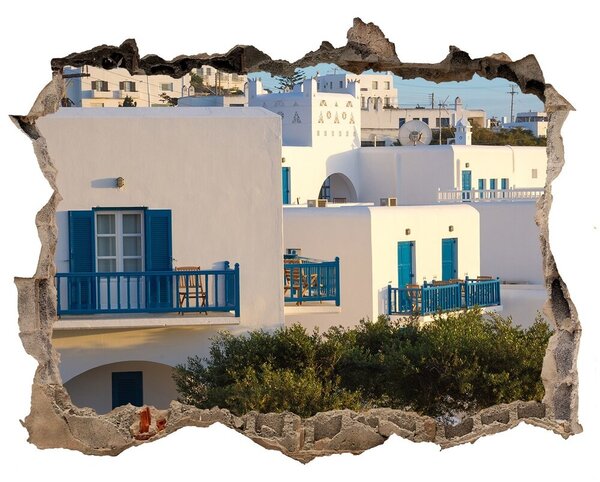 Fototapeta díra na zeď 3D Mykonos Řecko nd-k-84844001