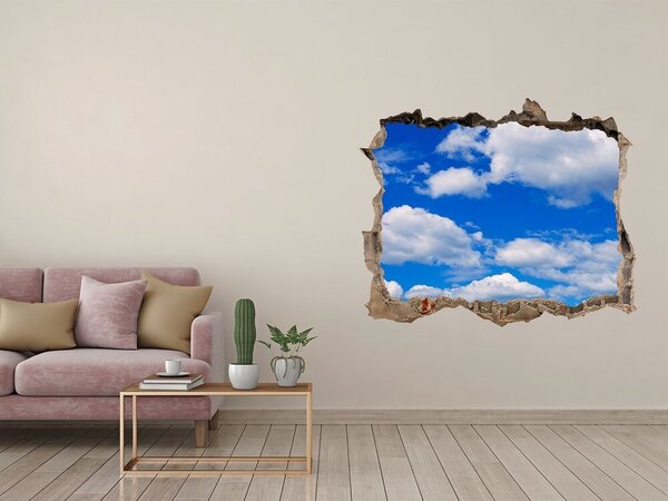 Nálepka fototapeta 3D výhled Mraky na nebi nd-k-85319325